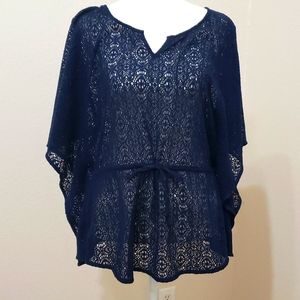 Lucky Brand Poncho style shirt